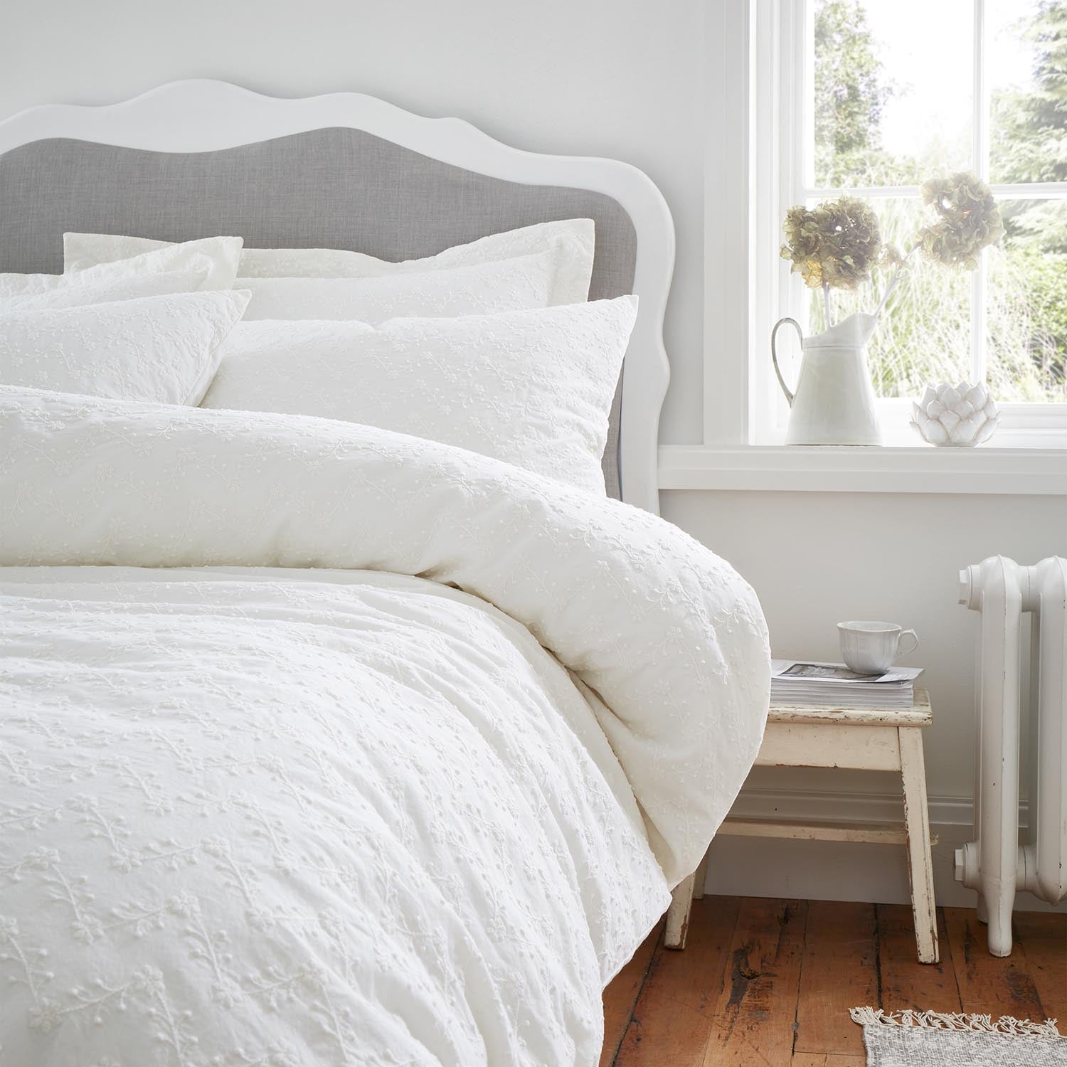 The Home Luxury Collection Floral French Knot Duvet Cover 5 Shaws Department Stores