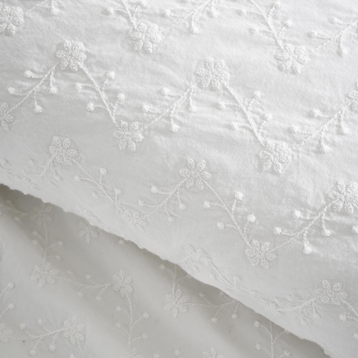 The Home Luxury Collection Floral French Knot Duvet Cover 2 Shaws Department Stores