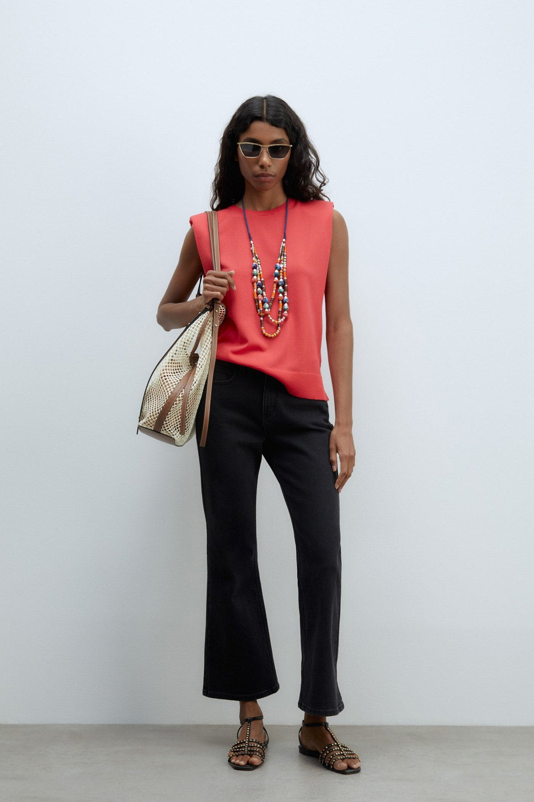 Sfera Shoulder pads plain top - Carmin 1 Shaws Department Stores