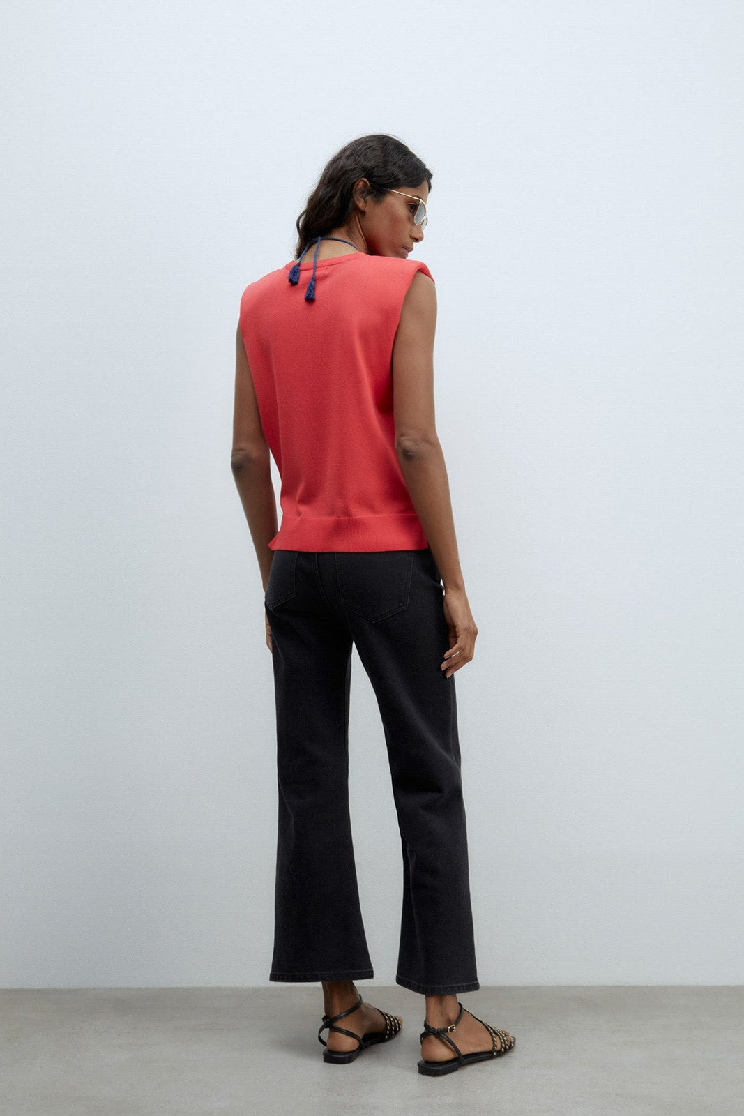 Sfera Shoulder pads plain top - Carmin 5 Shaws Department Stores