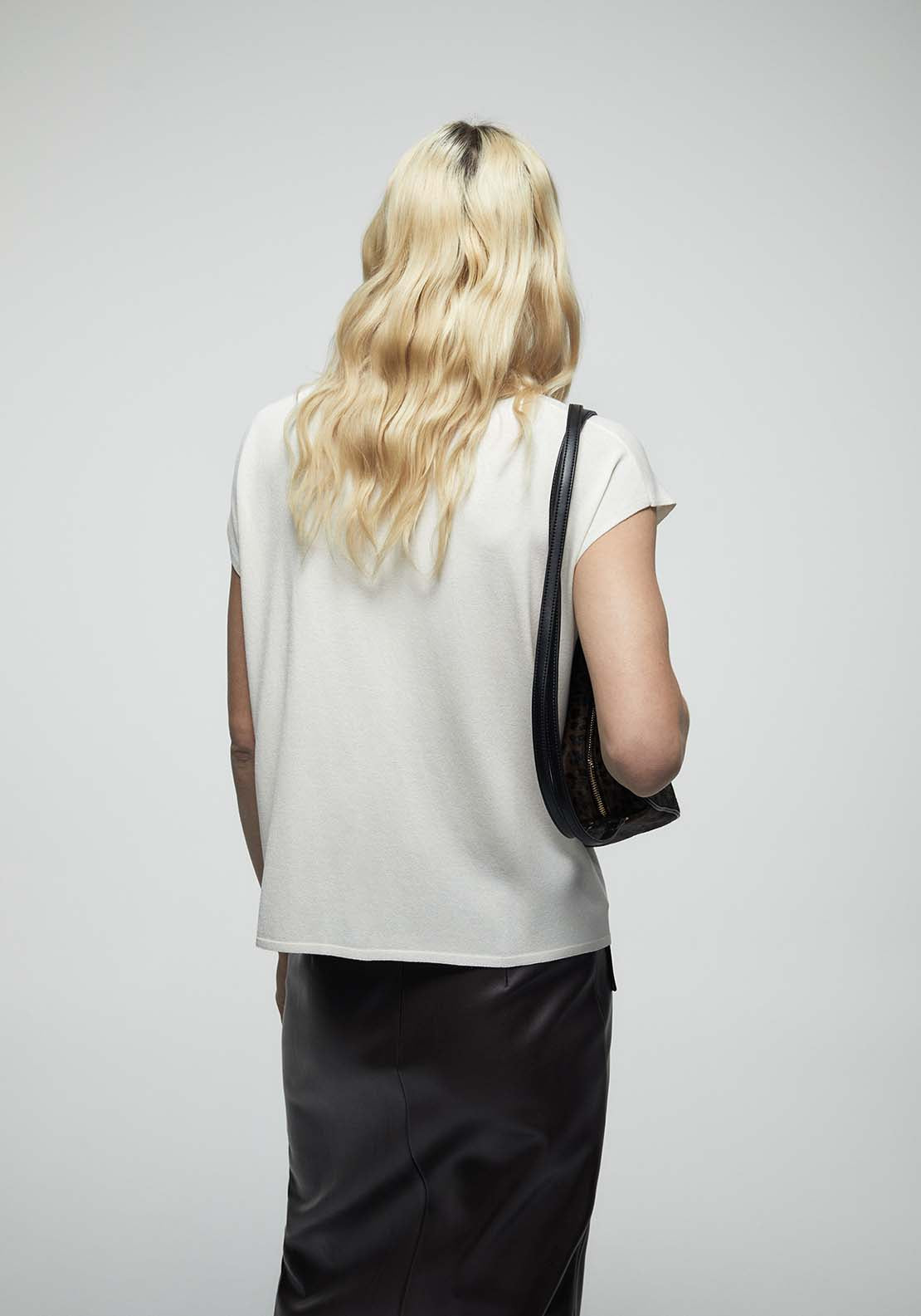 Shoulder Detail Top - Cream
