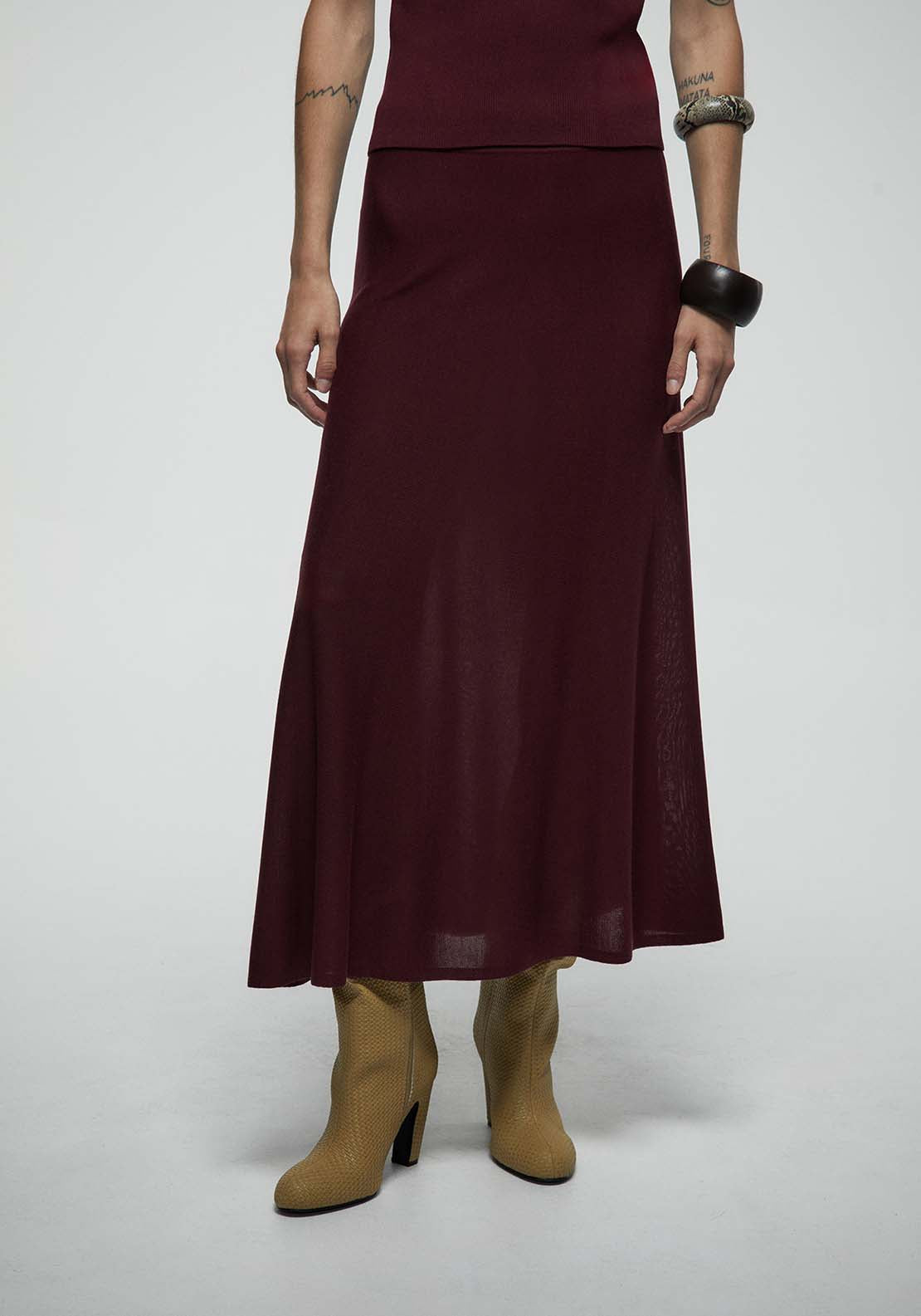 Long Skirt - Red