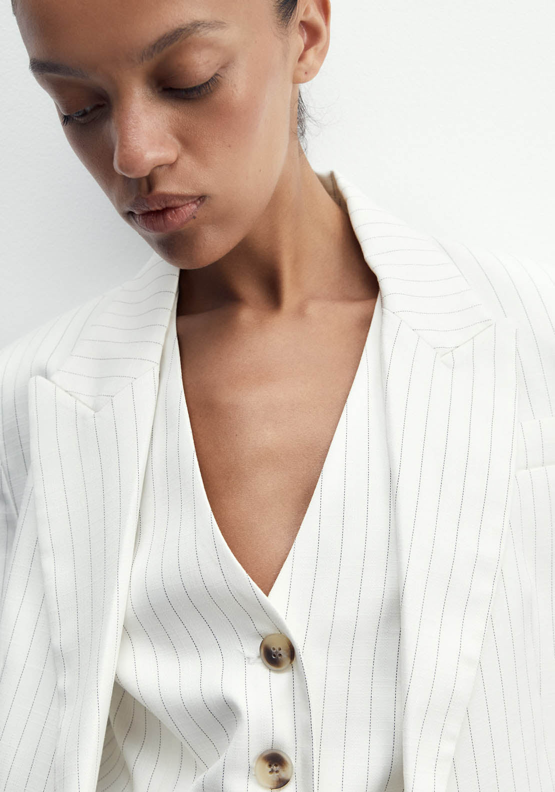 Sfera Stripes Jacket - Black 3 Shaws Department Stores