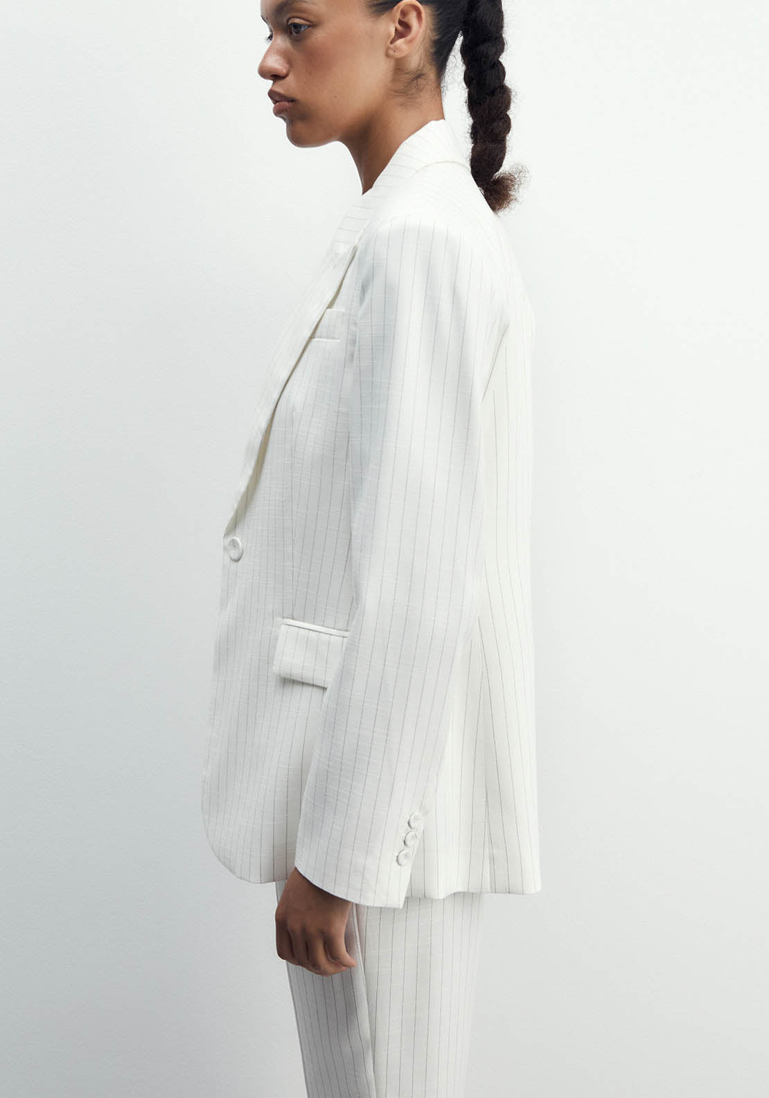 Sfera Stripes Jacket - Black 4 Shaws Department Stores