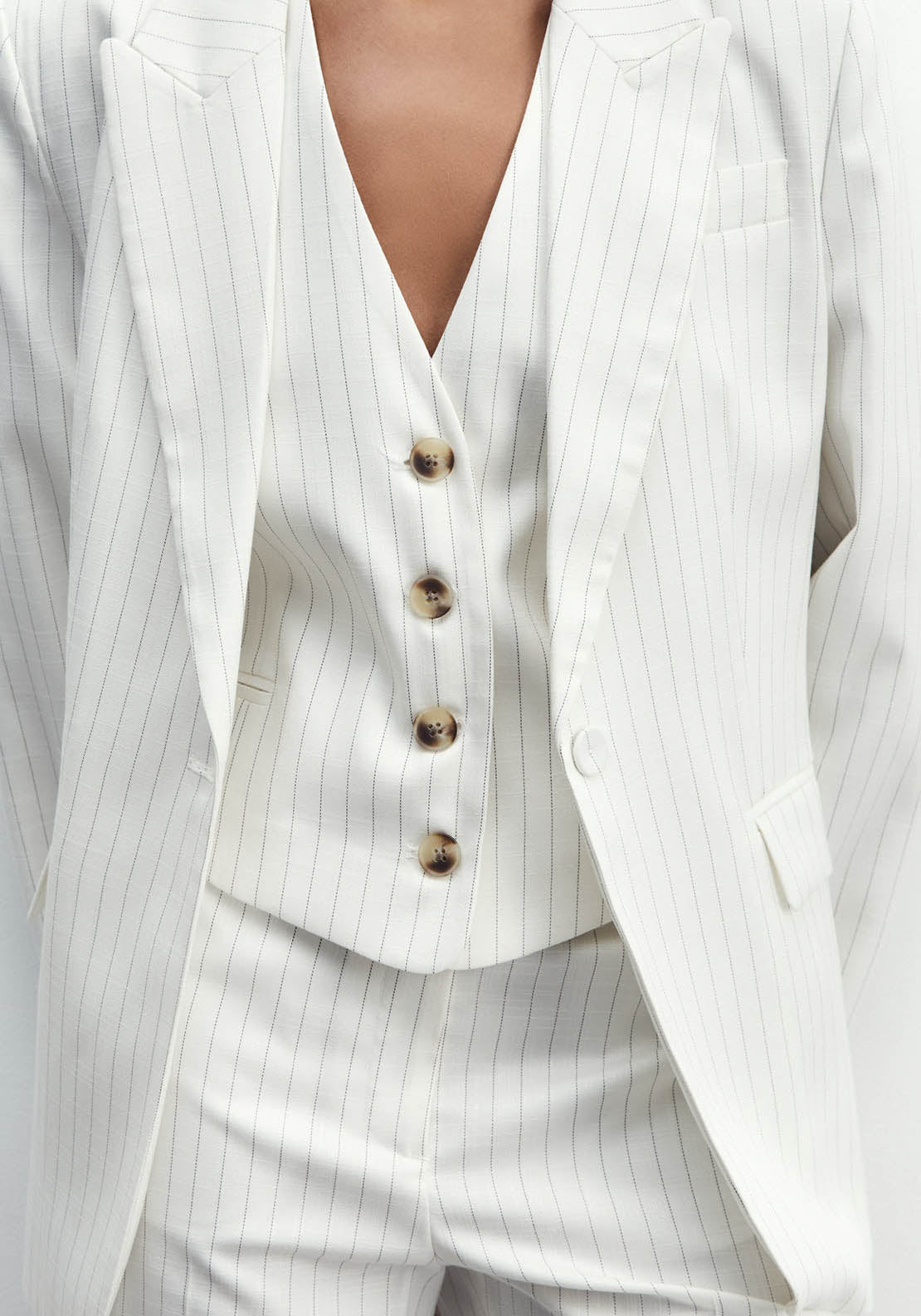 Sfera Stripes Jacket - Black 5 Shaws Department Stores