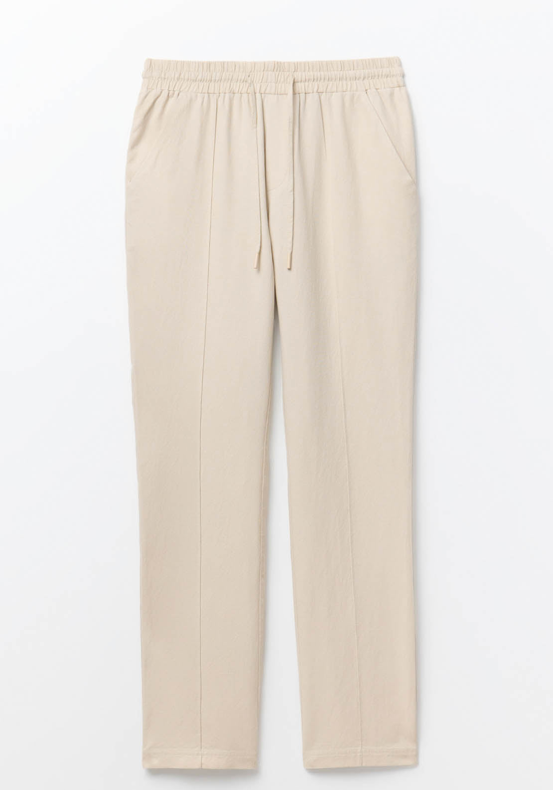 Sfera Loose-Fit Linen Trousers - Grey 6 Shaws Department Stores