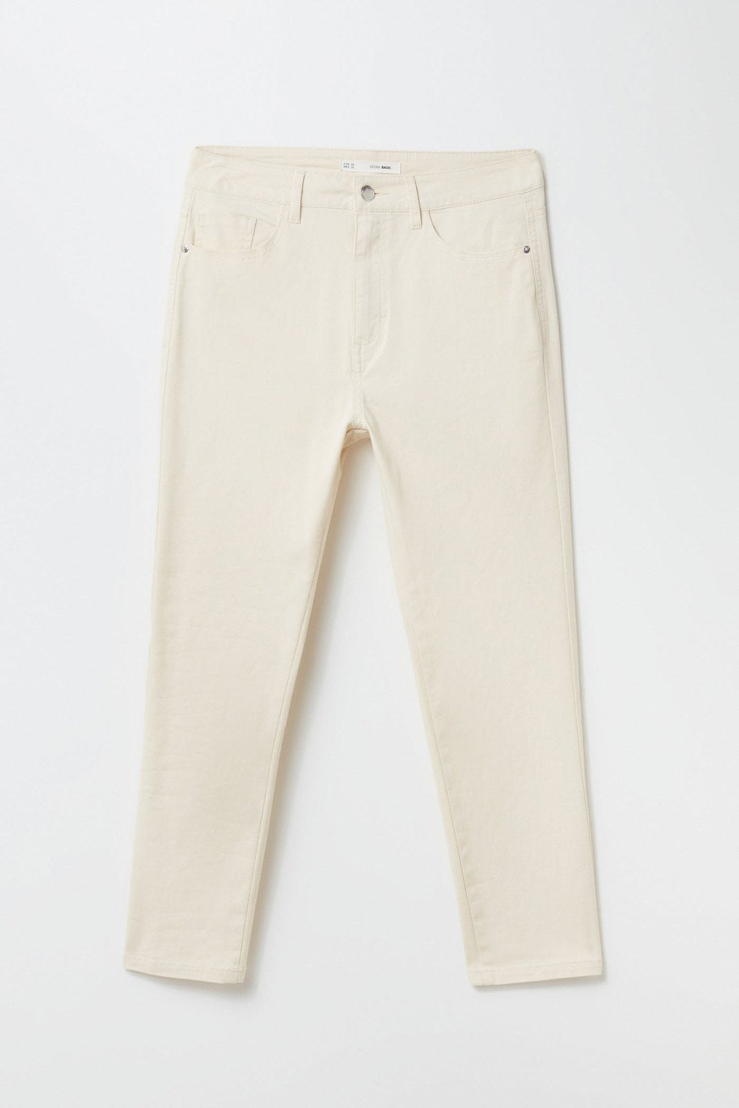 Sfera Twill capri trousers - Grey 6 Shaws Department Stores