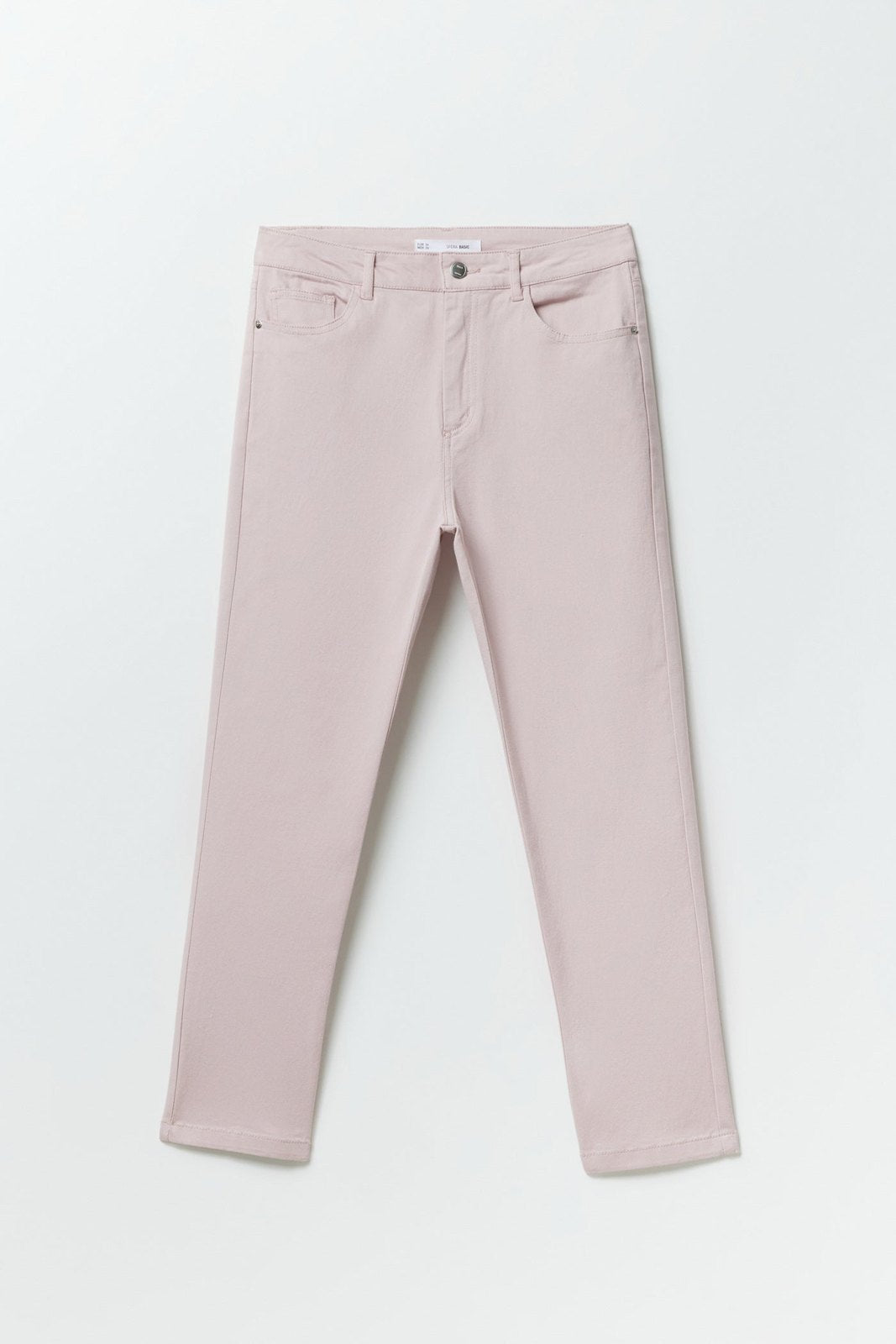 Sfera Twill capri trousers - Pink Light 6 Shaws Department Stores