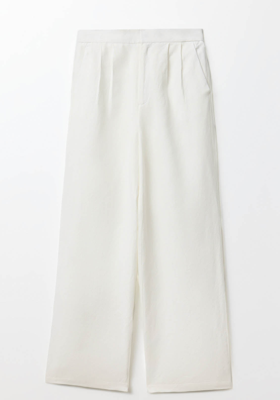 Sfera Formal Linen Trousers - White 6 Shaws Department Stores