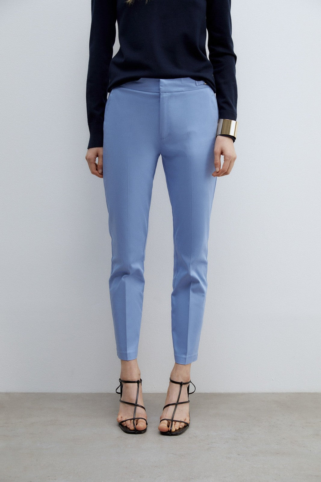 Sfera Capri trousers - Blue Light 3 Shaws Department Stores