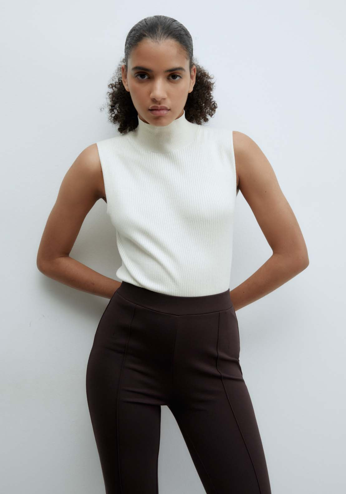 Sfera Ponte di roma leggings - Chocolate 5 Shaws Department Stores
