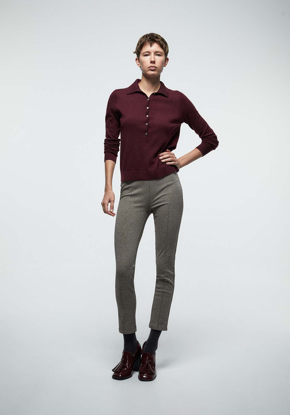 Fancy Leggings - Brown