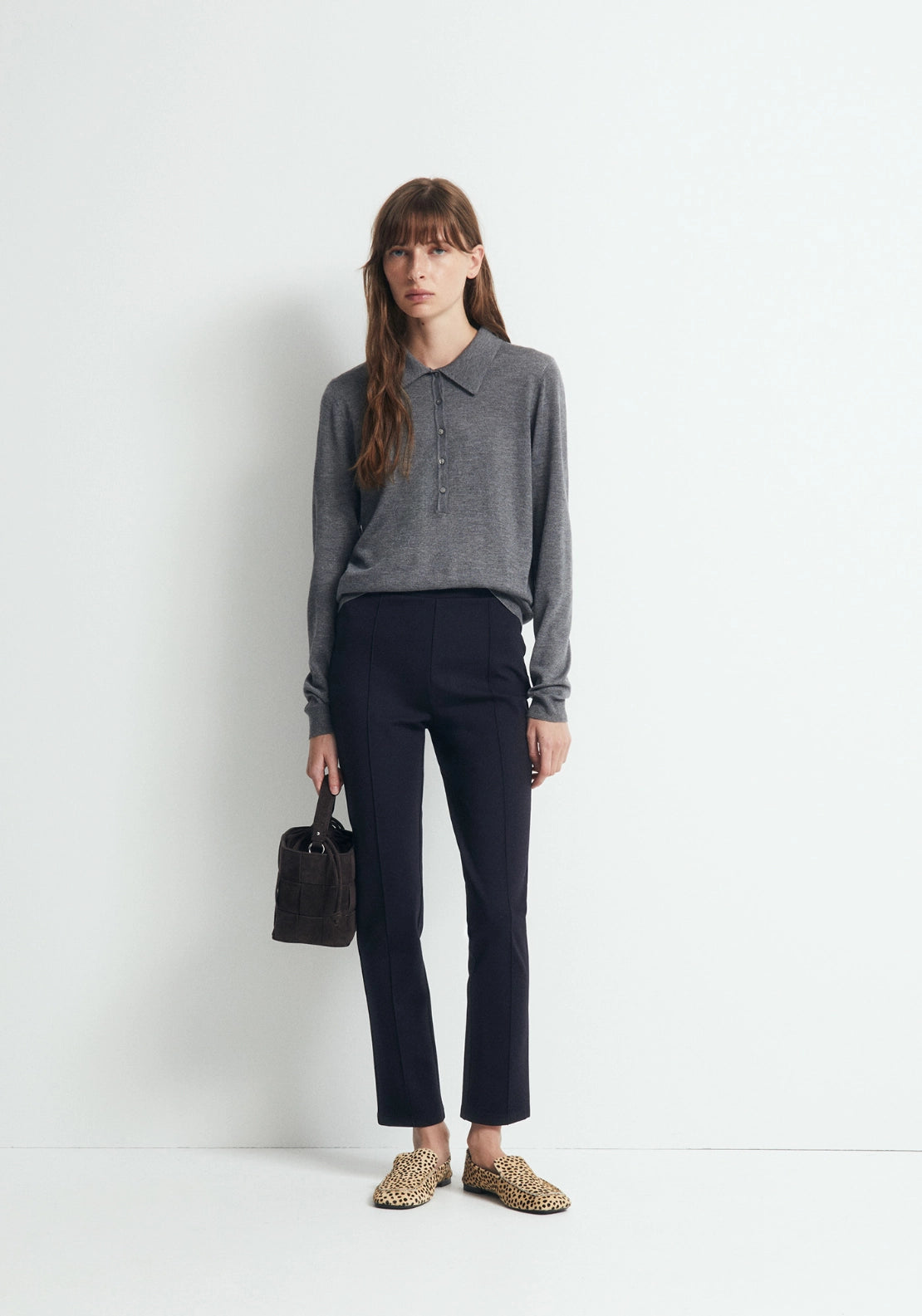 Straight Ponte Leggings - Blue