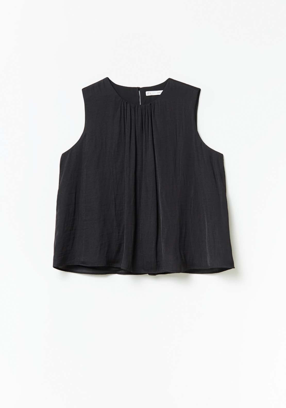 Sfera Sleeveless Fluid Pleated Top 6 Shaws Department Stores