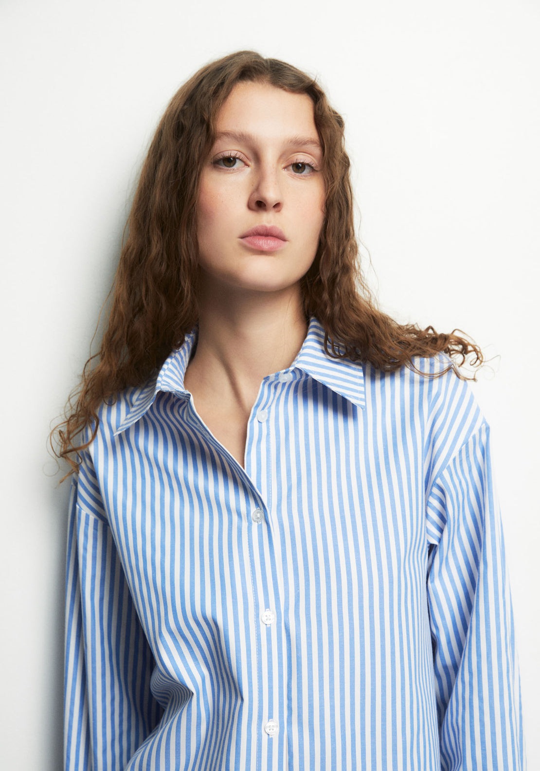 Basic Striped Shirt - Blue