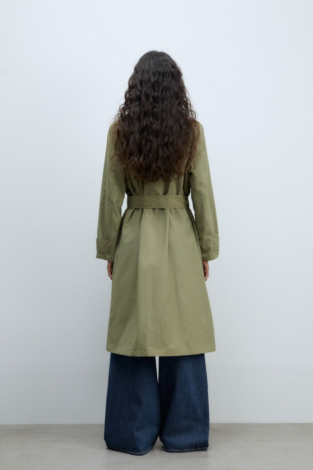 Sfera Lightweight trench coat - Khaki 11 Shaws Department Stores