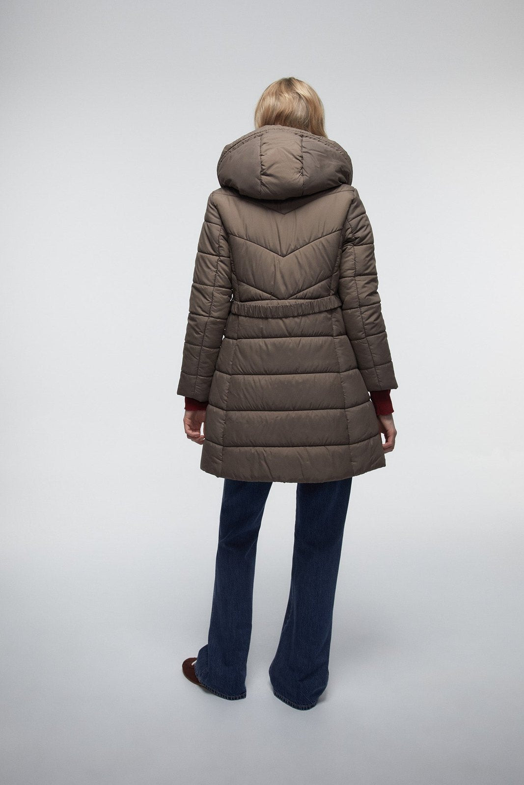 Long Parka - Melange Oscur