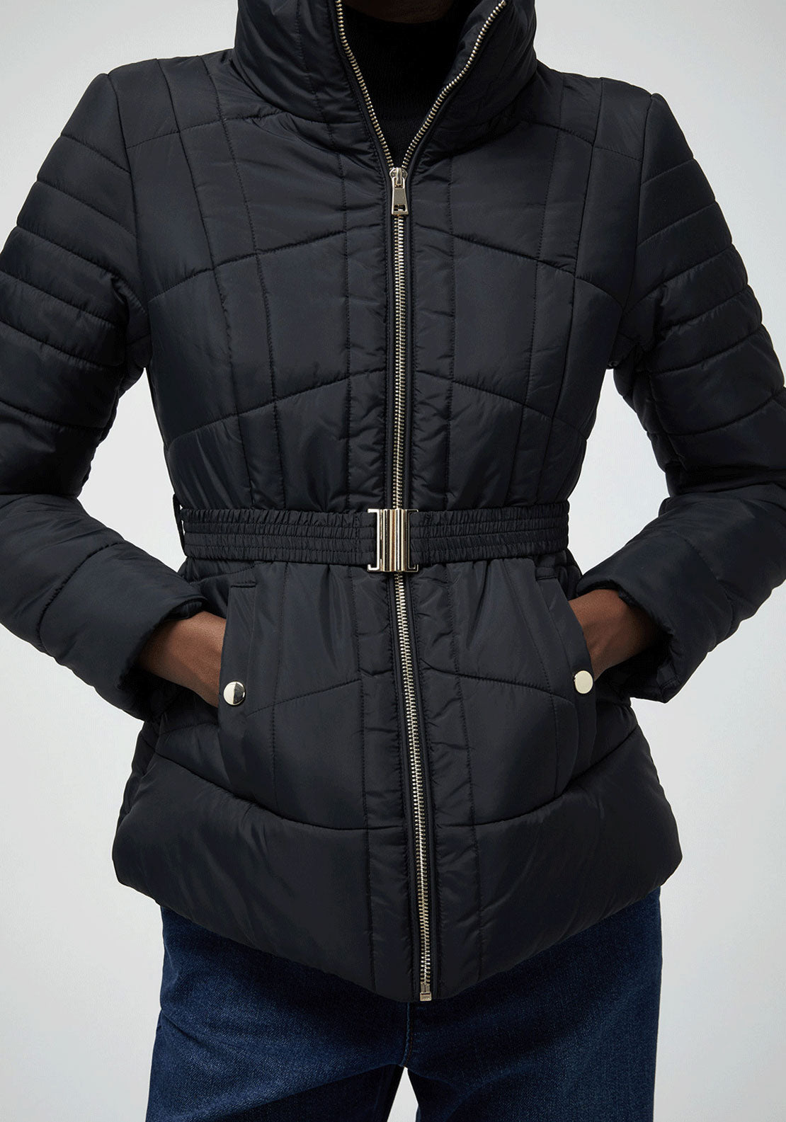 Short Parka - Black