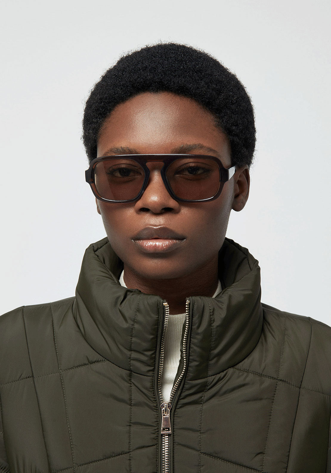 Short Parka - Beige