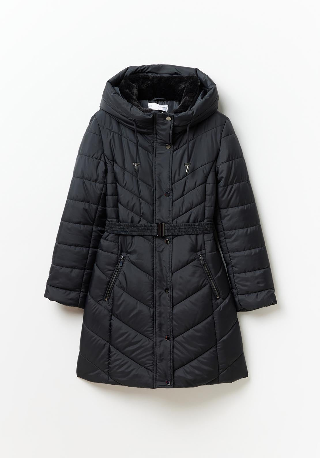Sfera Long parka - Black 6 Shaws Department Stores