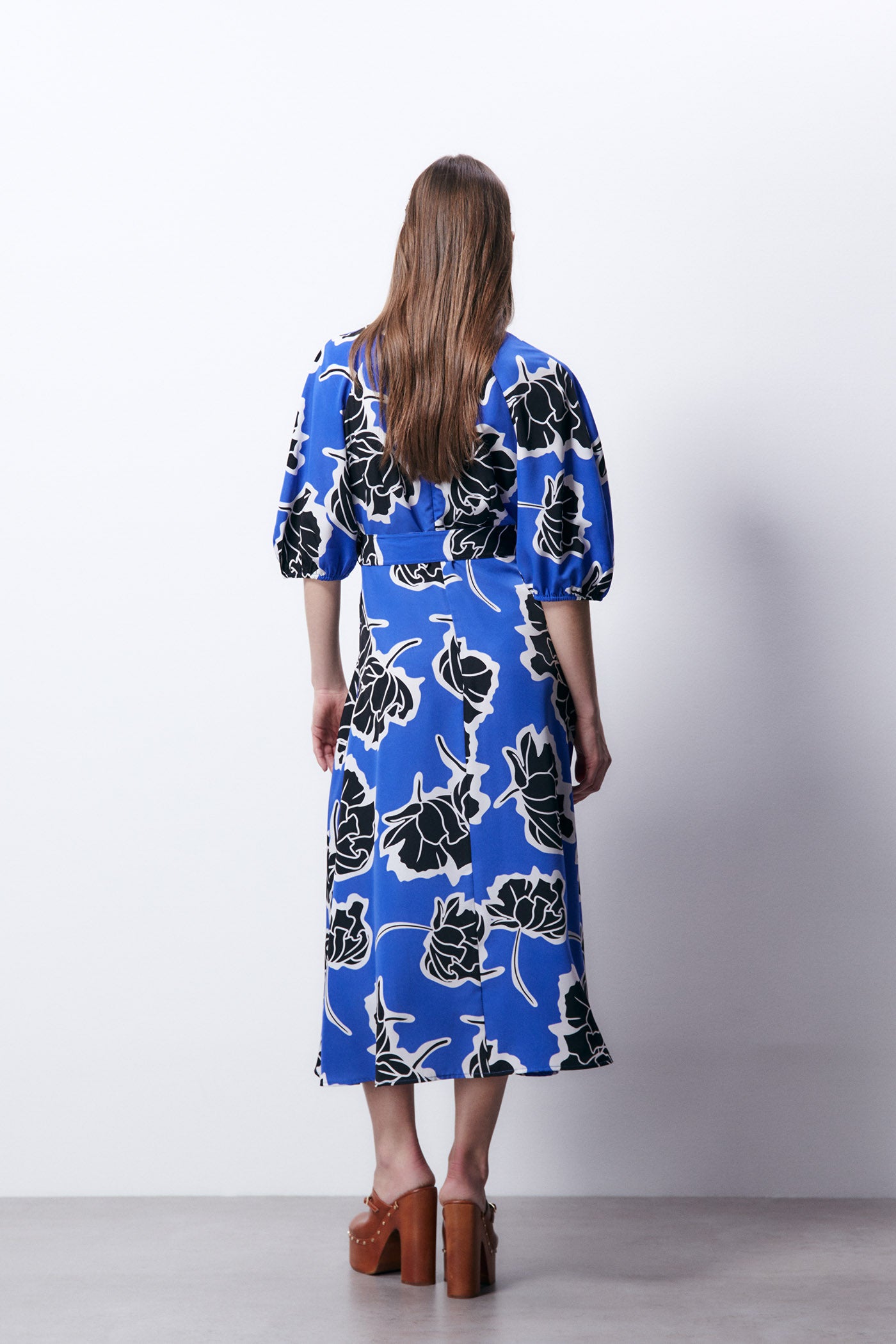 Sfera Belted midi dress 4 Shaws Department Stores
