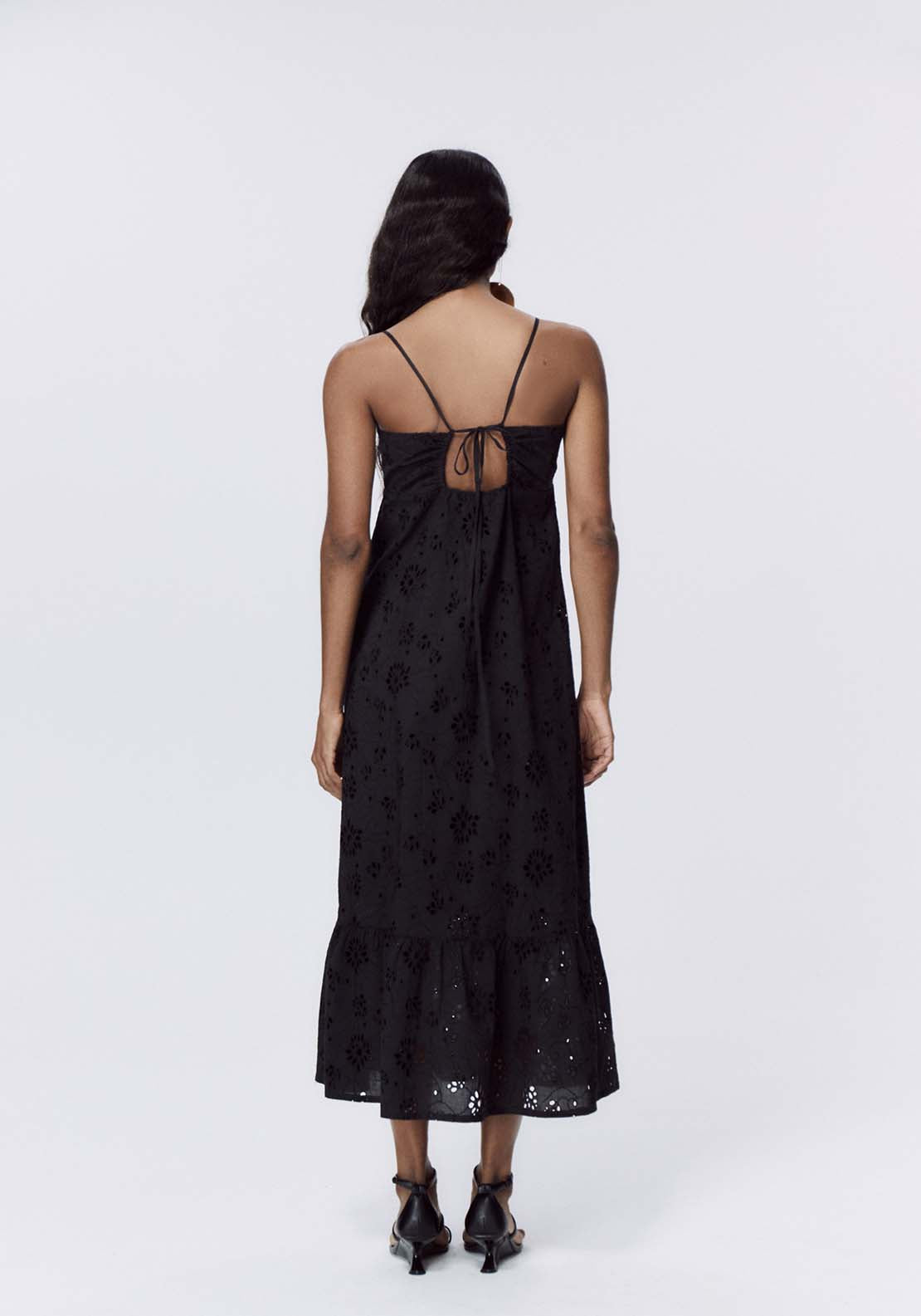 Sfera Strappy Schiffli Dress 3 Shaws Department Stores
