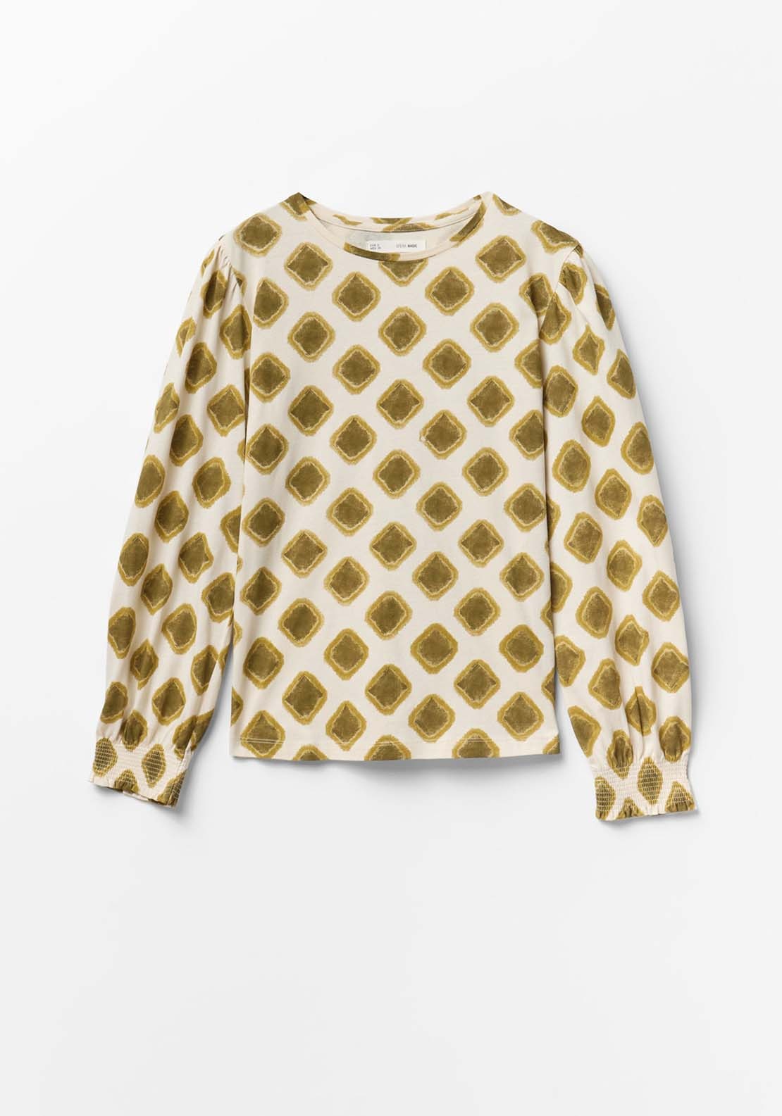Printed Top - Cream
