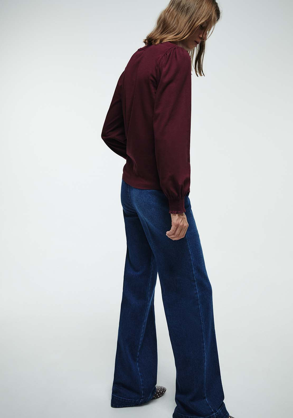 Buttons Plain Top - Red