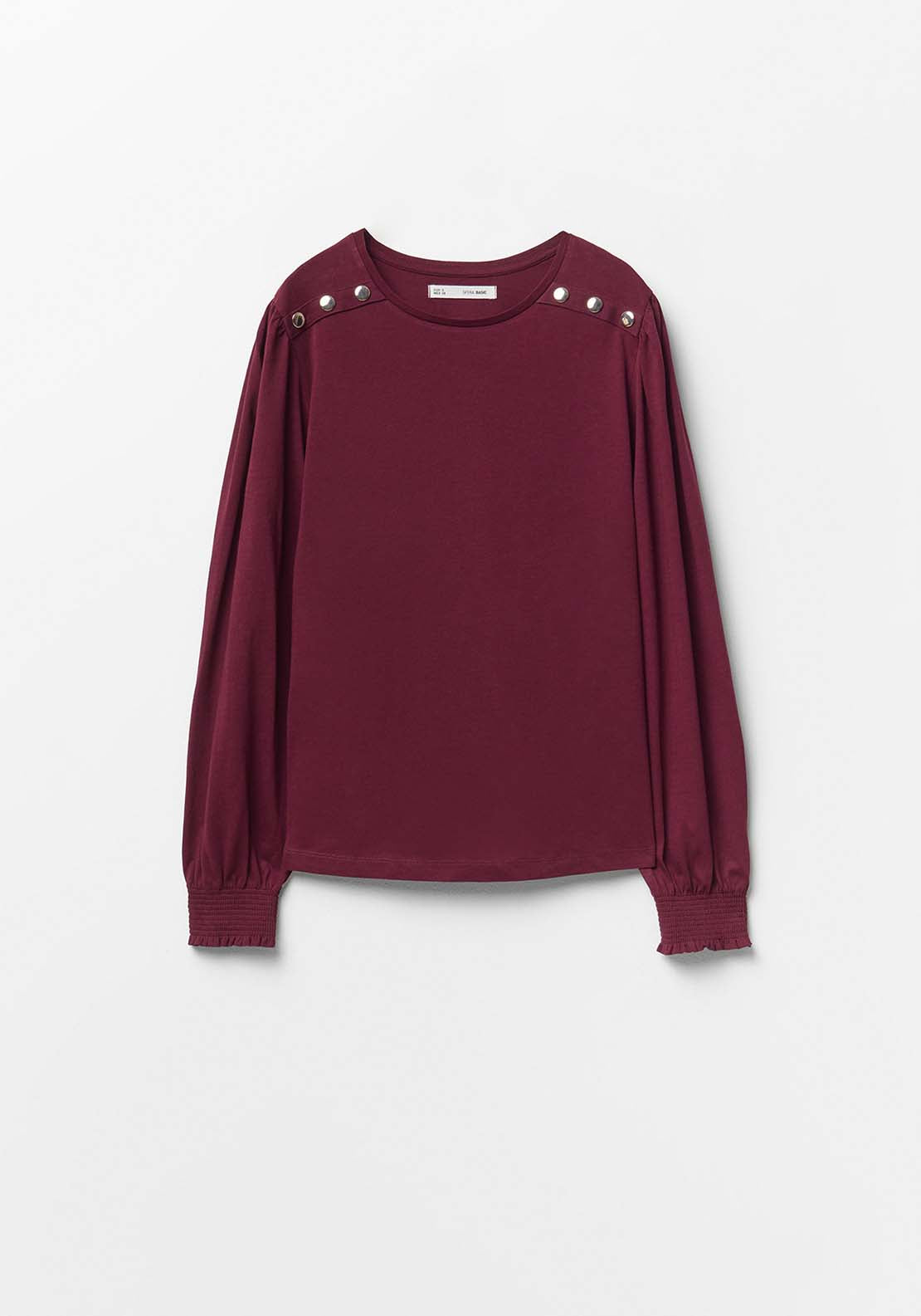 Buttons Plain Top - Red