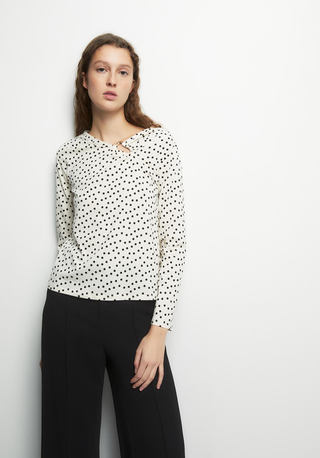 Adornment Detail Top - Cream