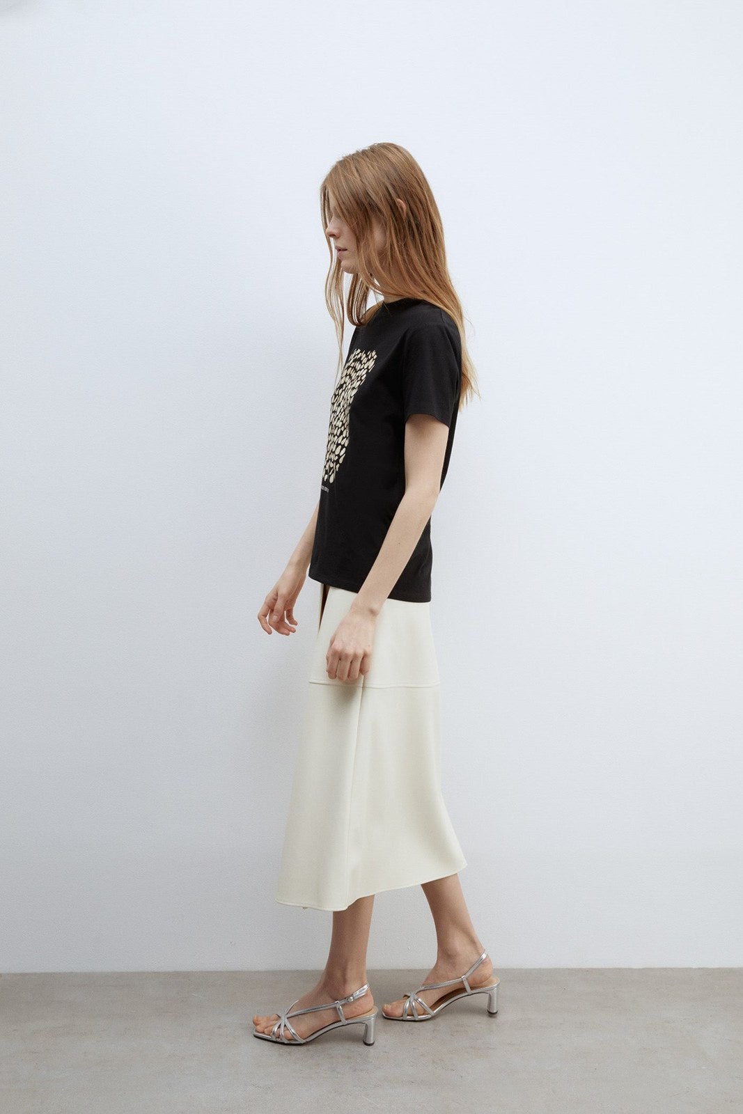 Sfera Motif T-shirt - Anthracite 5 Shaws Department Stores