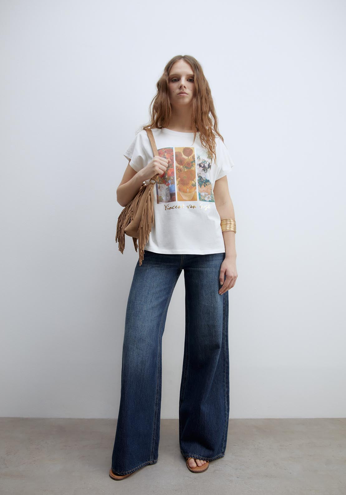 Sfera Licensed Flowers T-Shirt - White 5 Shaws Department Stores