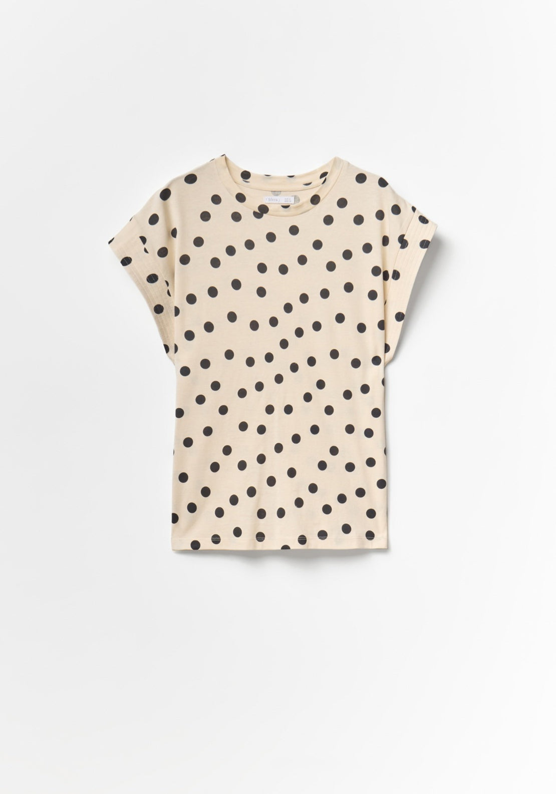 Basic Animal Printed T-Shirt - White