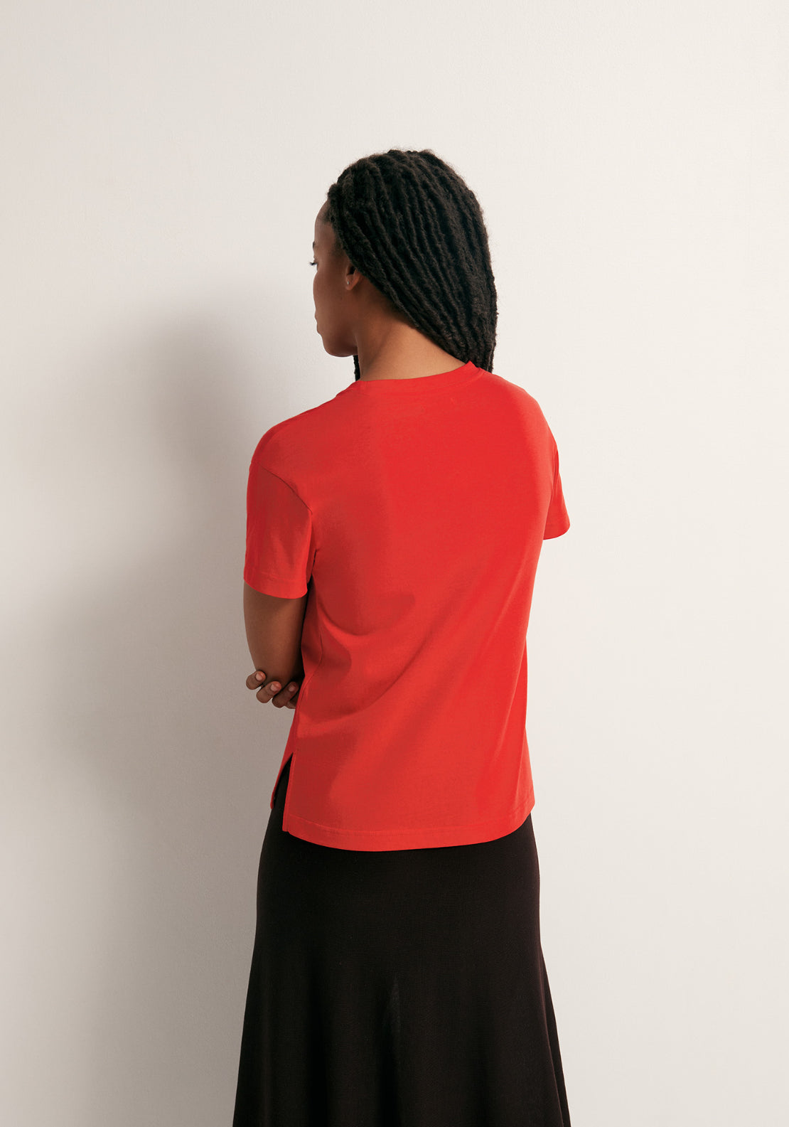 Sfera Metallic Hardware T-Shirt - Red 8 Shaws Department Stores