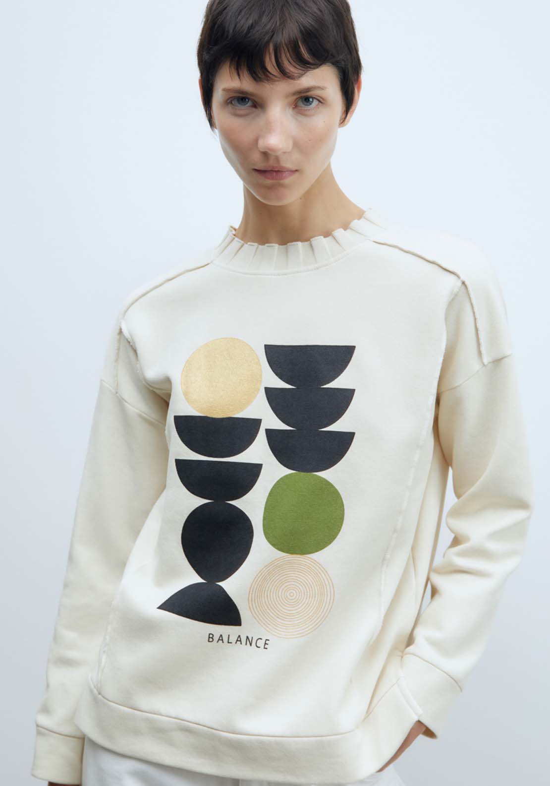 Ecru sweater main image 1