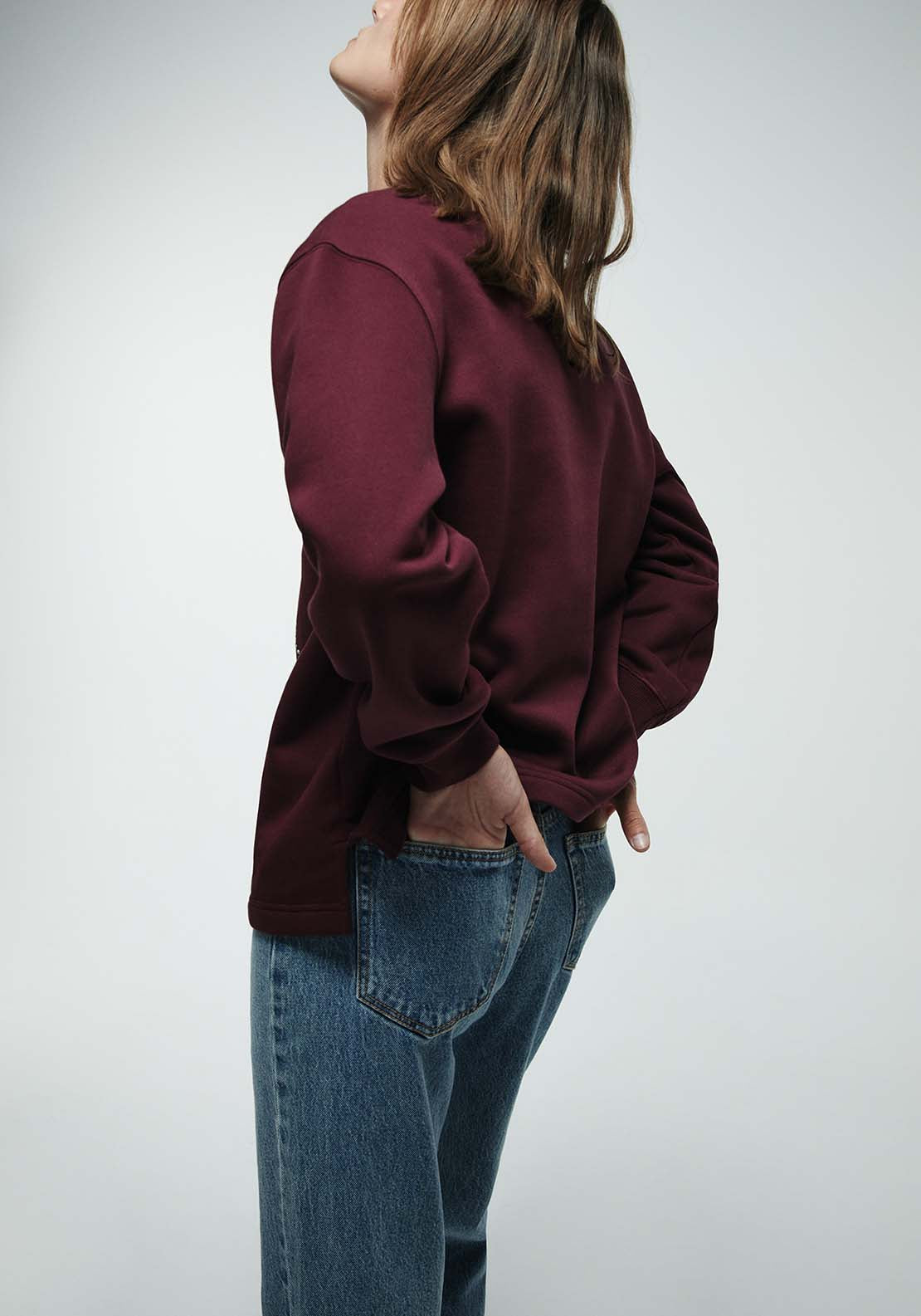 Sparkly Star Sweatshirt - Red