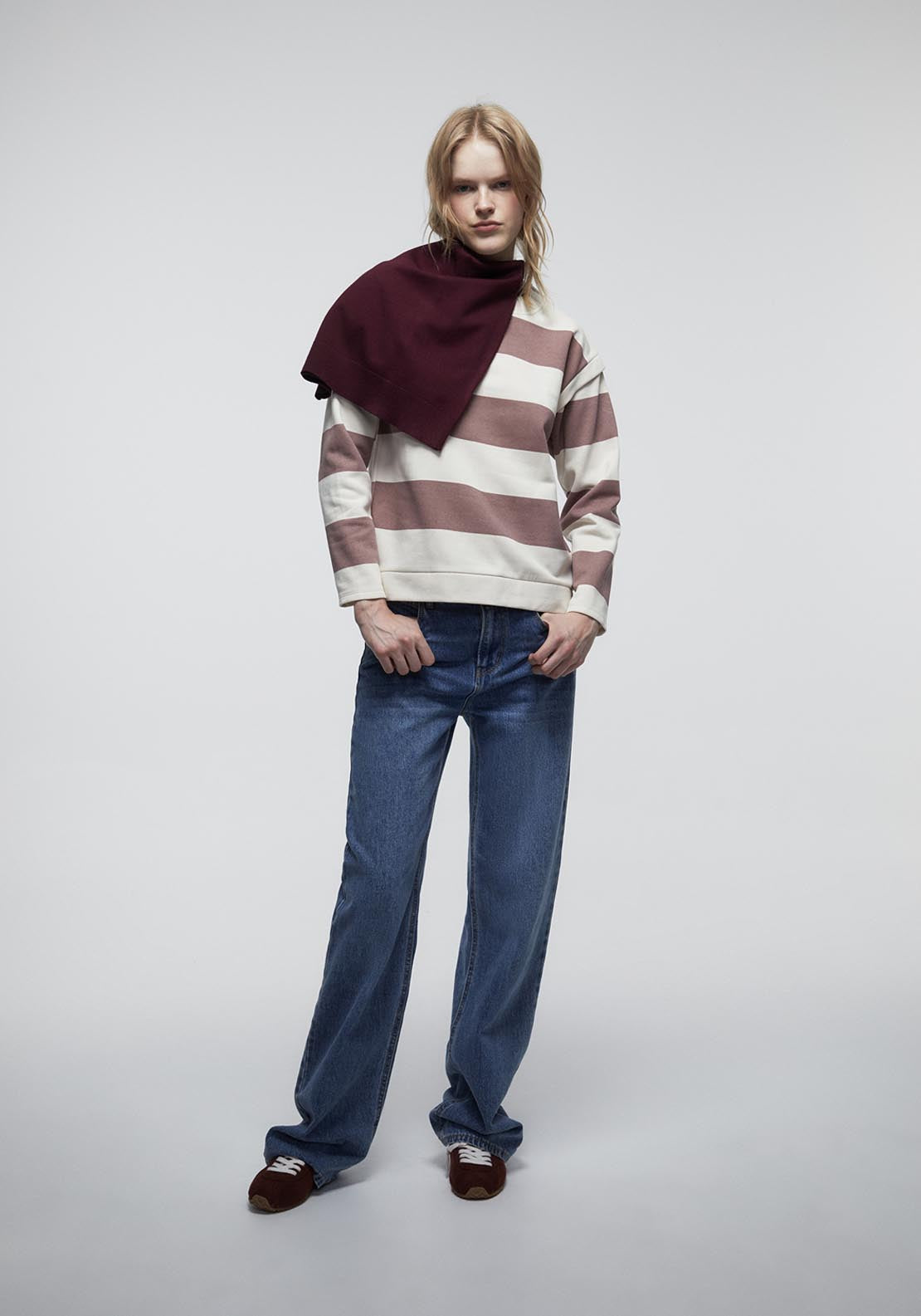 Sfera Basic Sweatshirt - Pink 4 Shaws Department Stores
