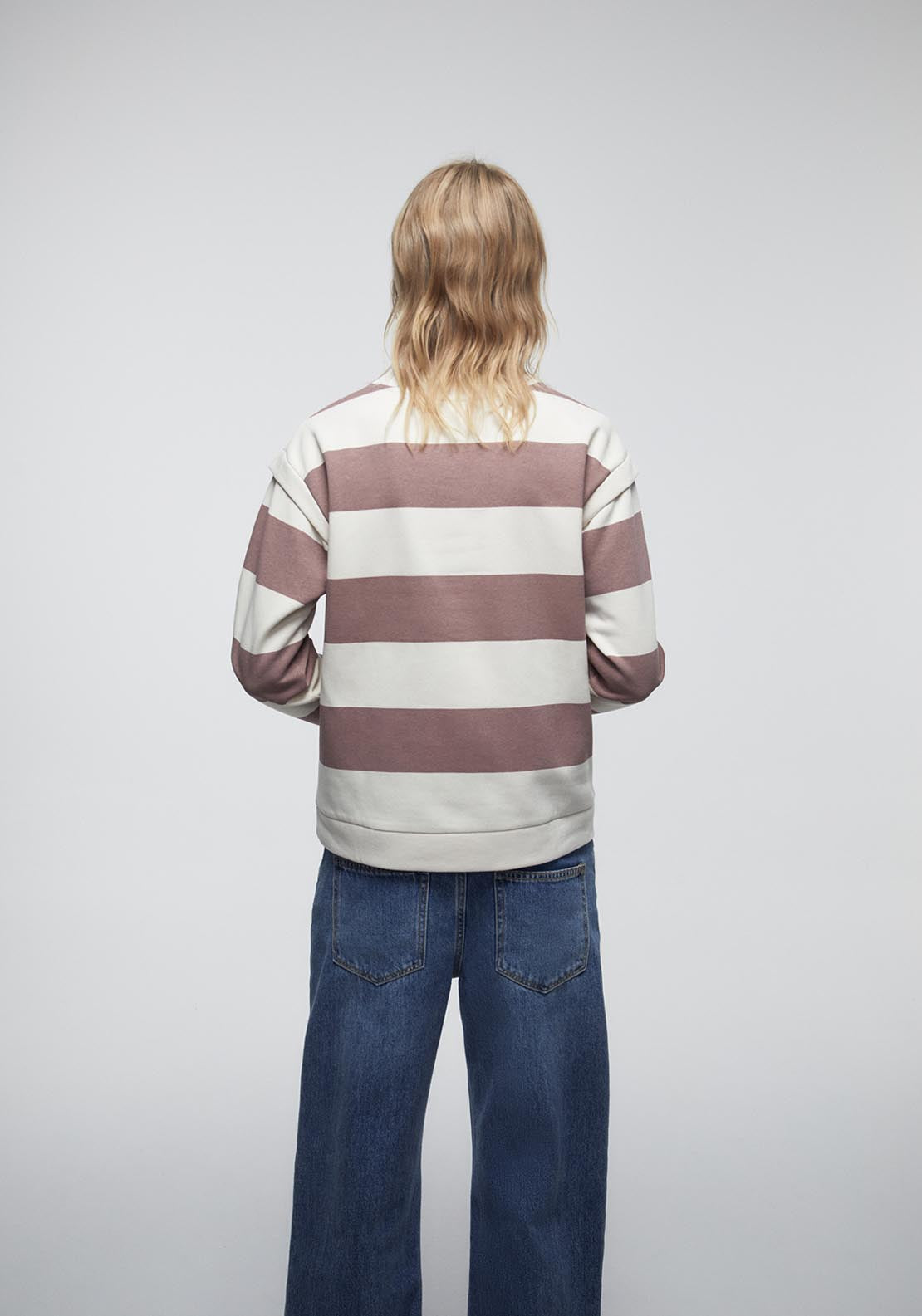 Sfera Basic Sweatshirt - Pink 2 Shaws Department Stores