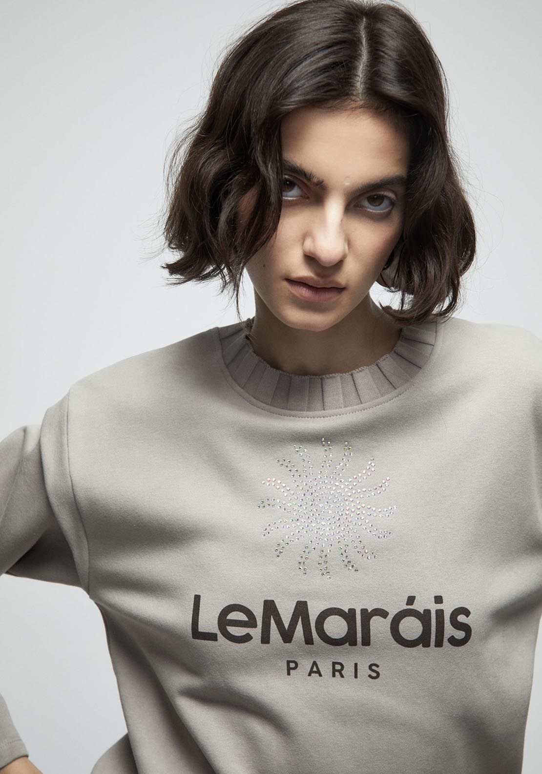 Sfera Basic Sweatshirt - Grey 3 Shaws Department Stores