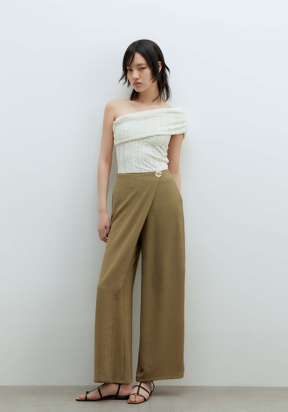 Sfera Pareo Trousers - Khaki 5 Shaws Department Stores