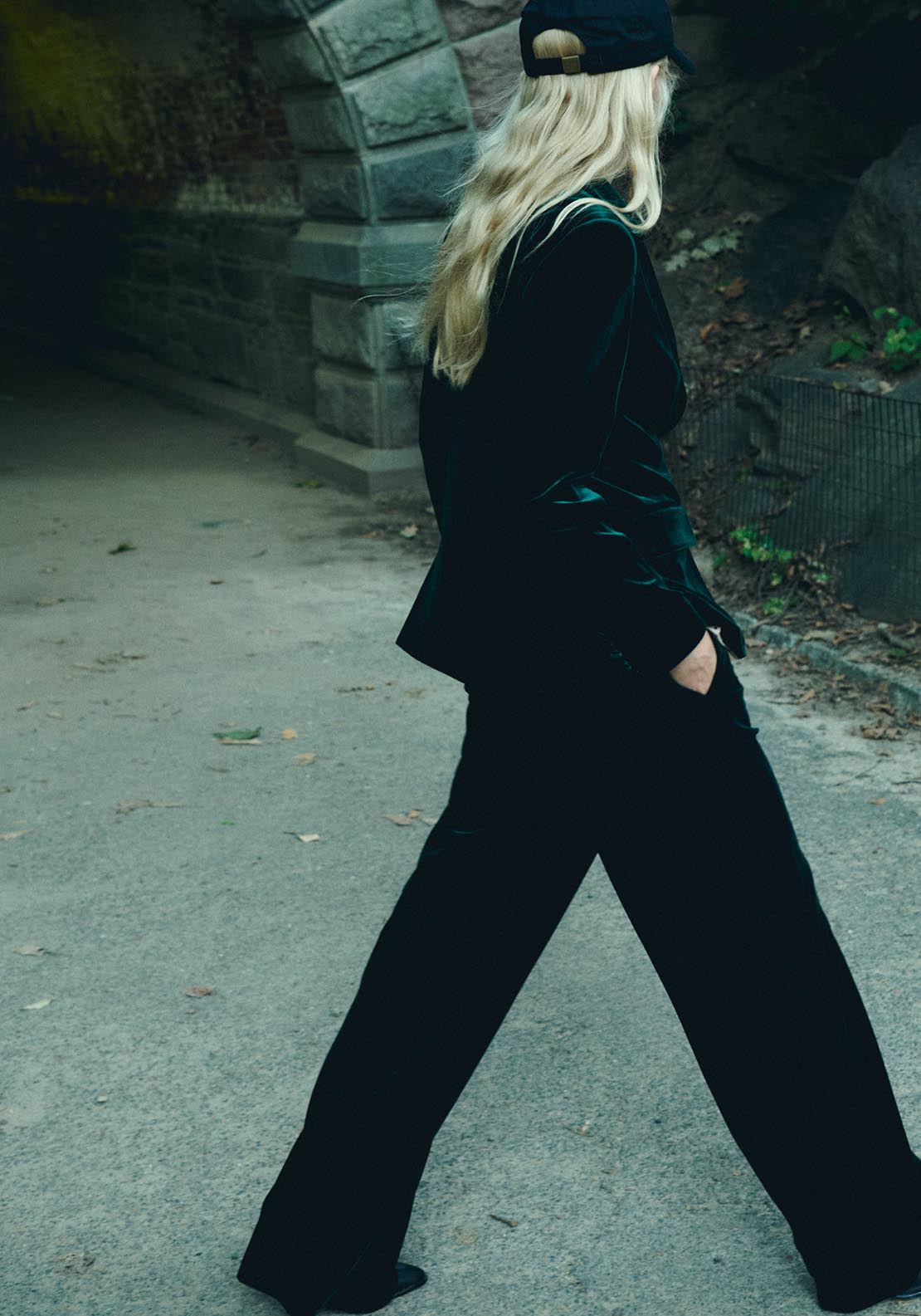 Sfera Velvet blazer - Green Bottle 3 Shaws Department Stores