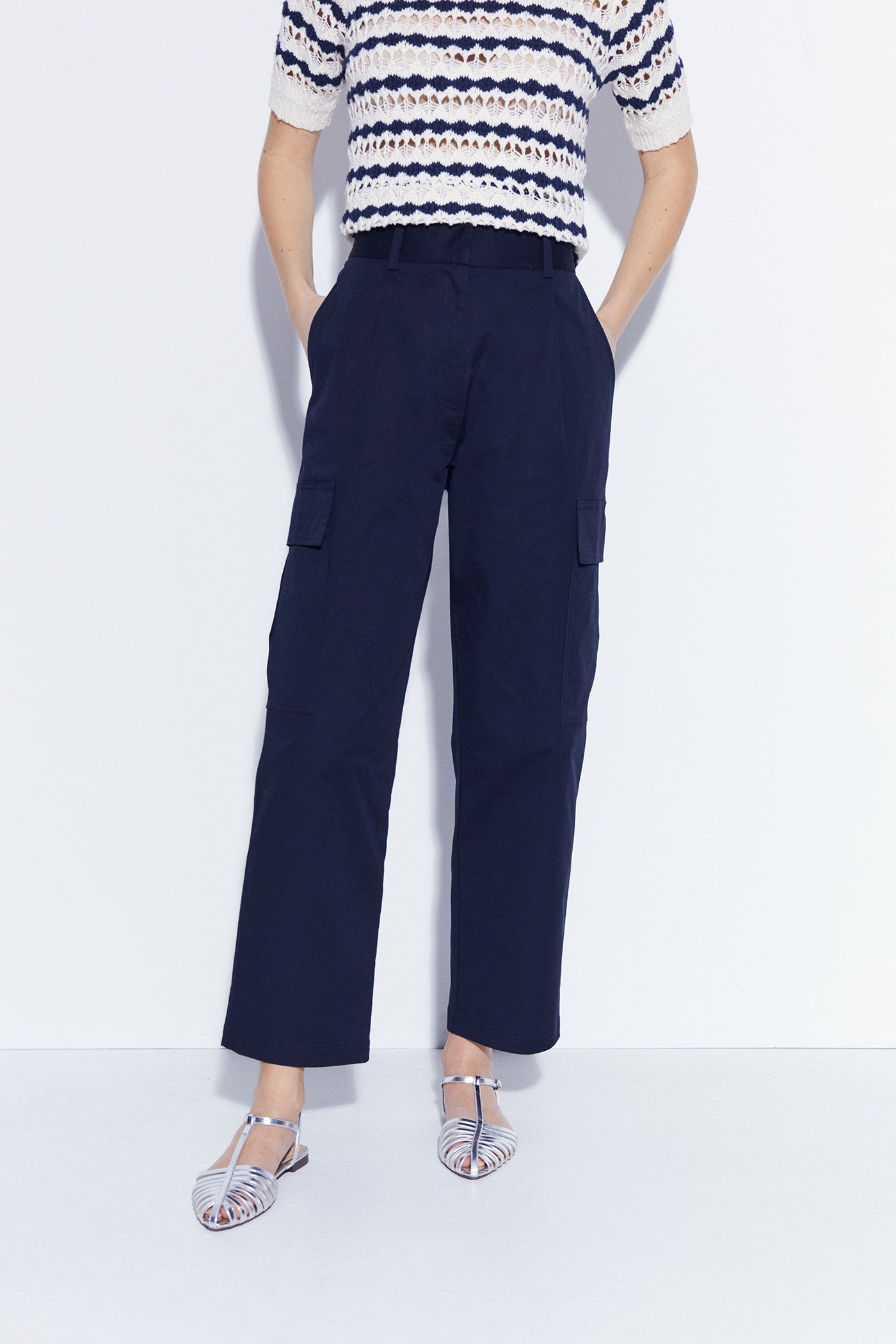 Sfera Cotton cargo trousers 1 Shaws Department Stores