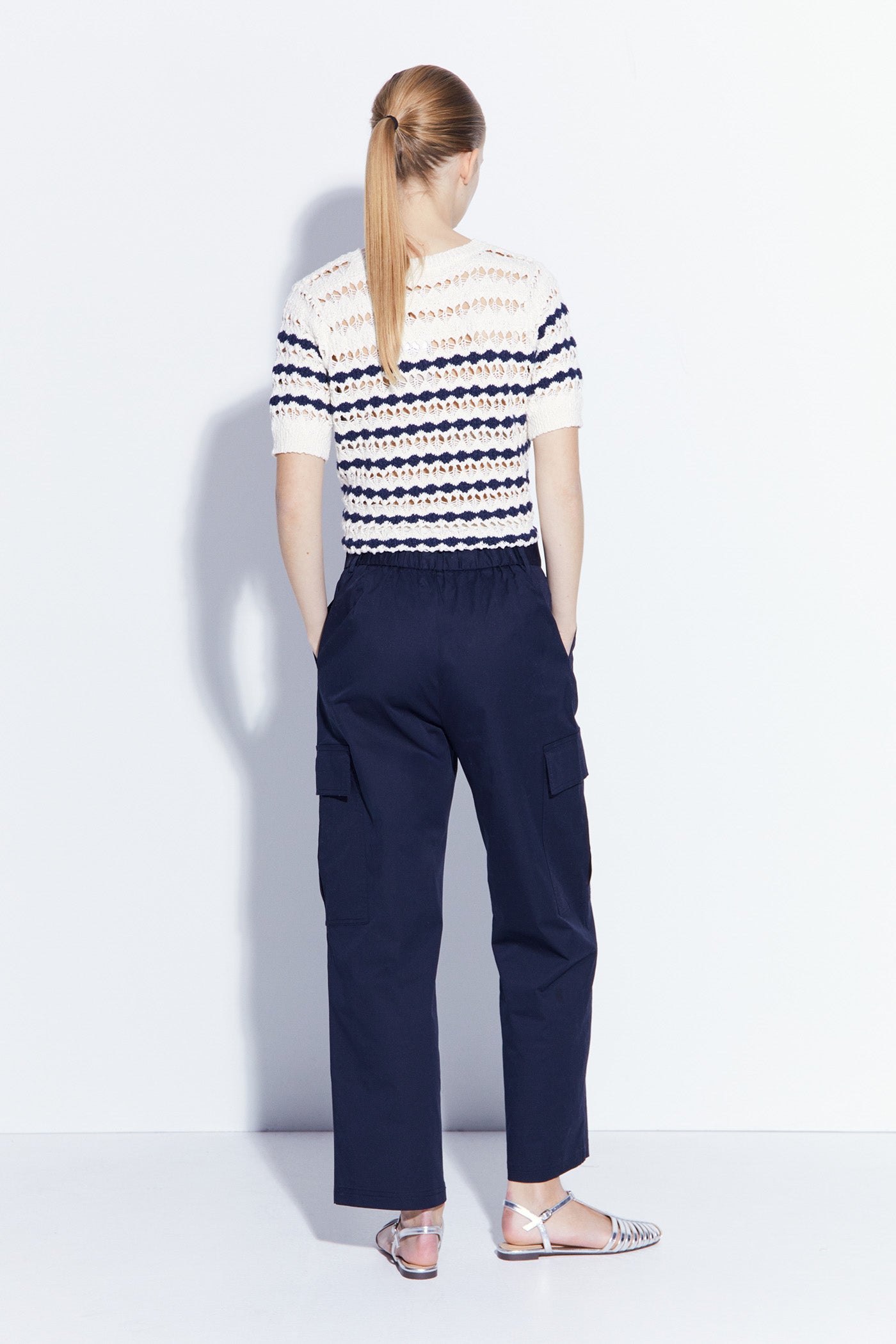 Sfera Cotton cargo trousers 3 Shaws Department Stores