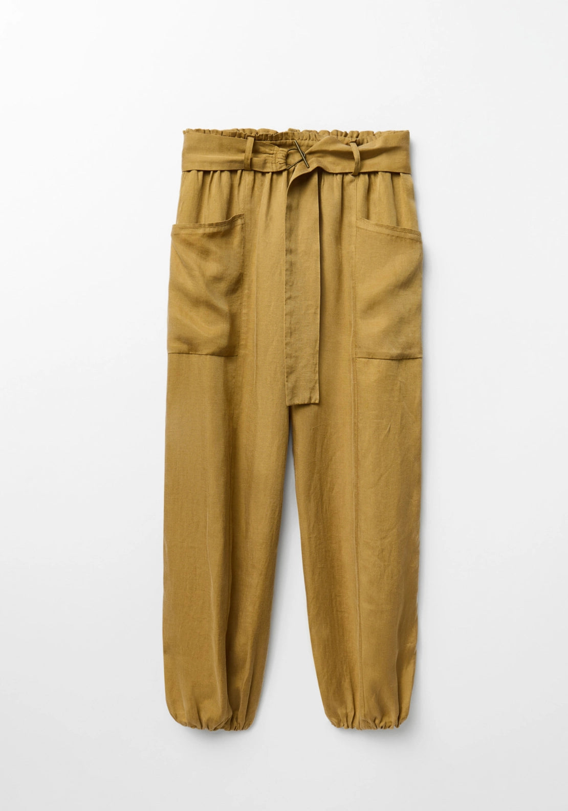 Flowy Trousers - Yellow