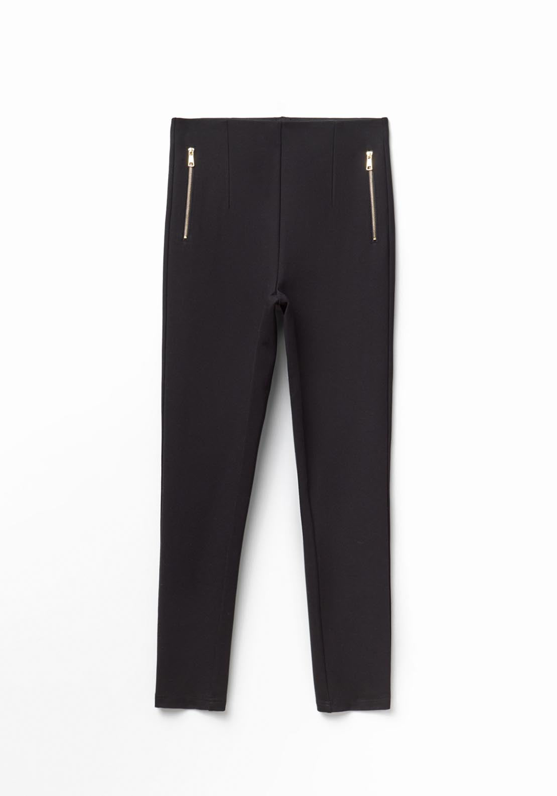 Sfera Zip Leggings - Black 4 Shaws Department Stores