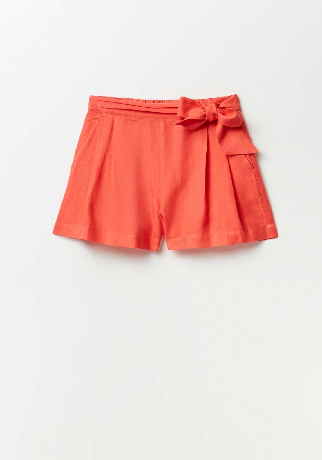Sfera Belted tencel shorts 5 Shaws Department Stores