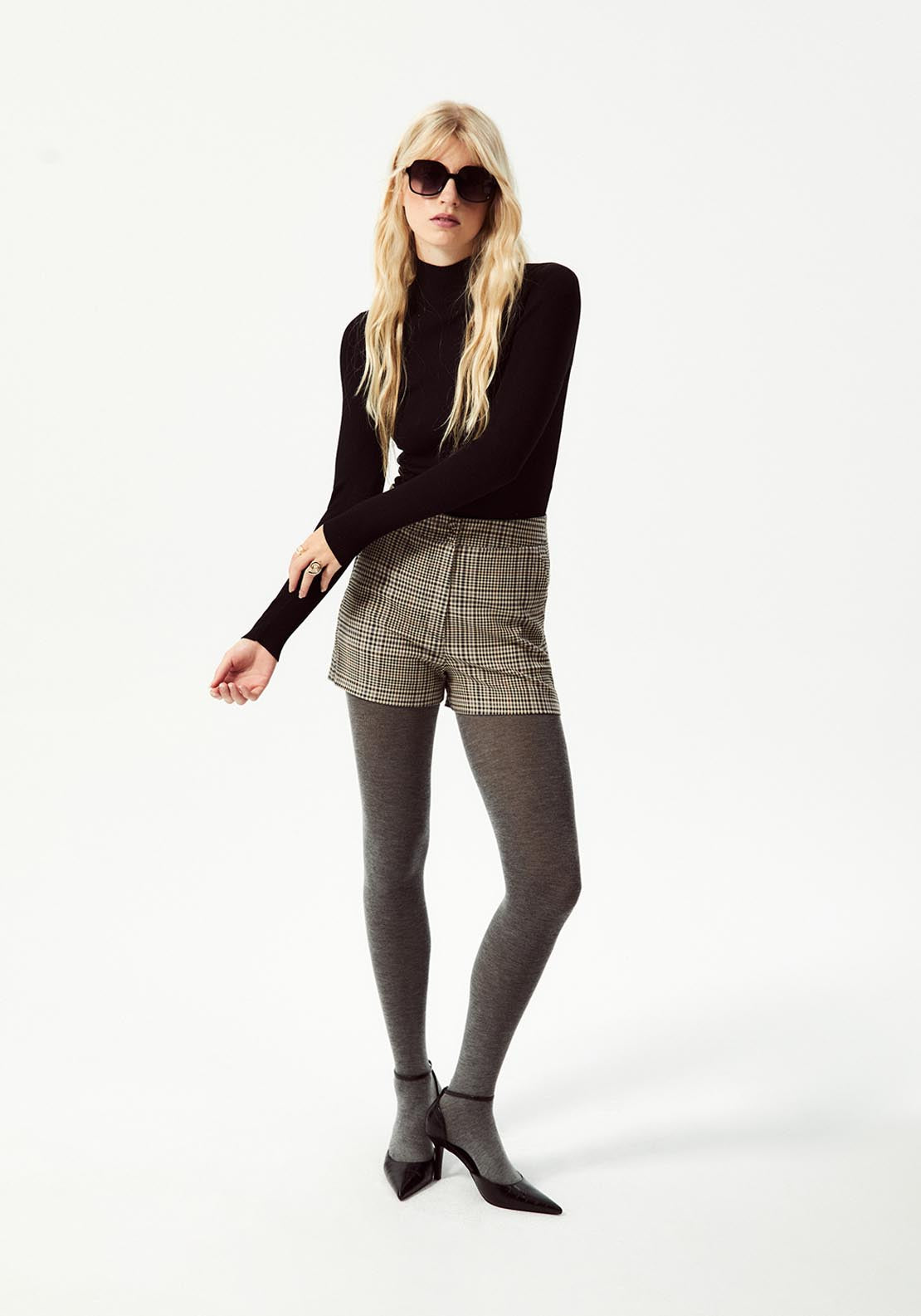 Sfera Check Shorts - Beige 3 Shaws Department Stores