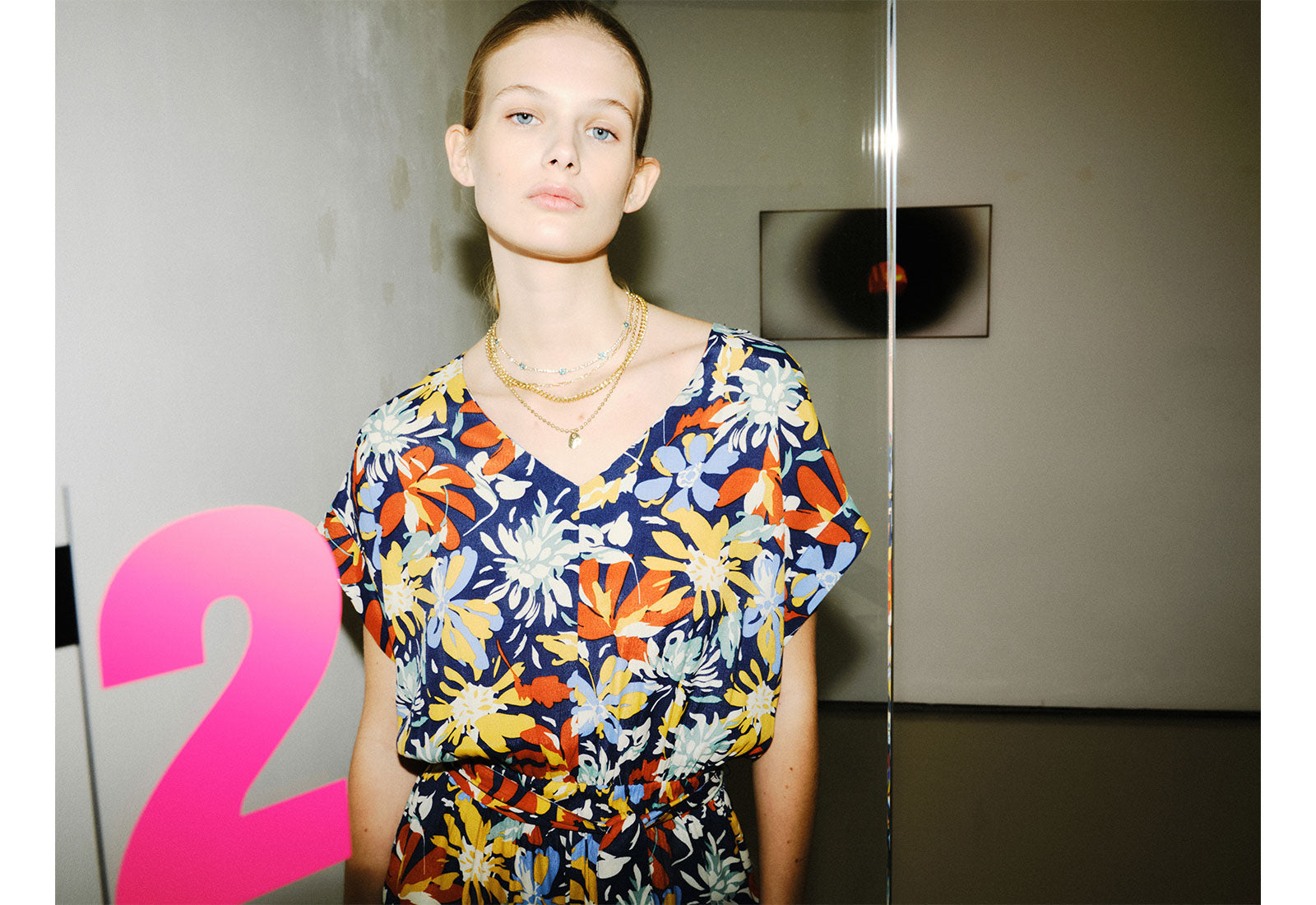 Sfera Printed jumpsuit 6 Shaws Department Stores