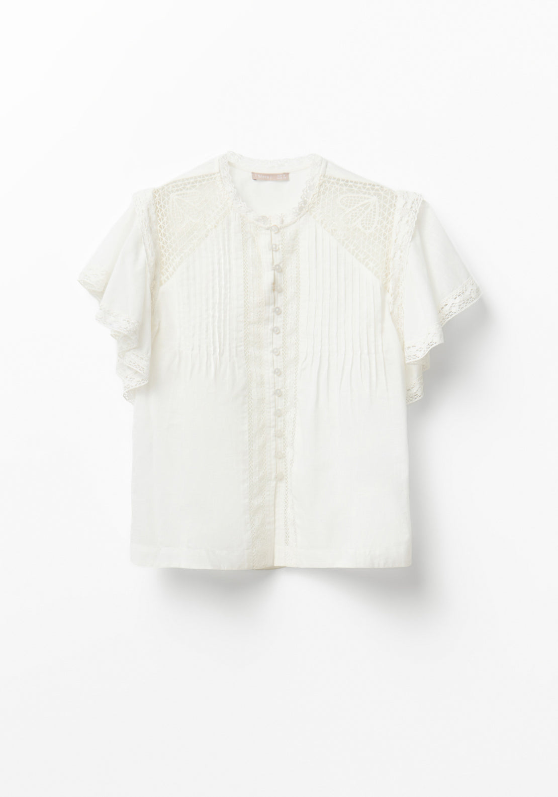 Romantic Lace Blouse - White