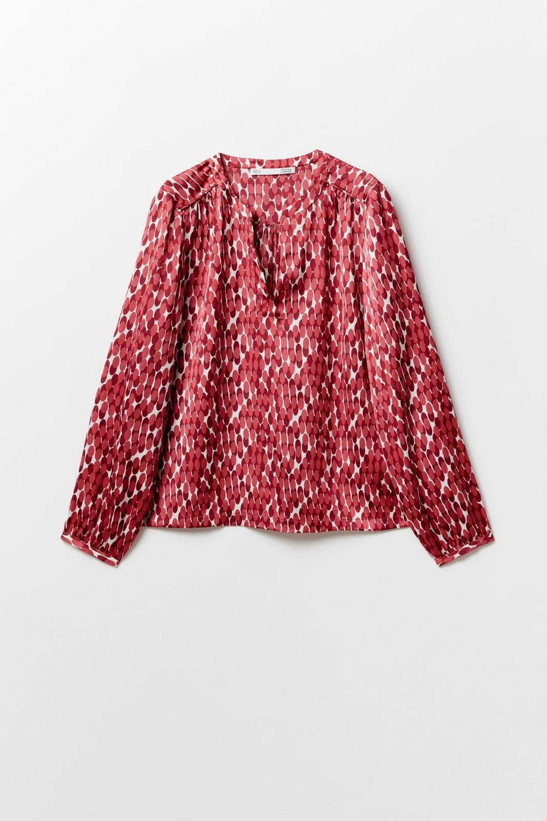 Sfera Basic long-sleeved top - Burgundy 6 Shaws Department Stores
